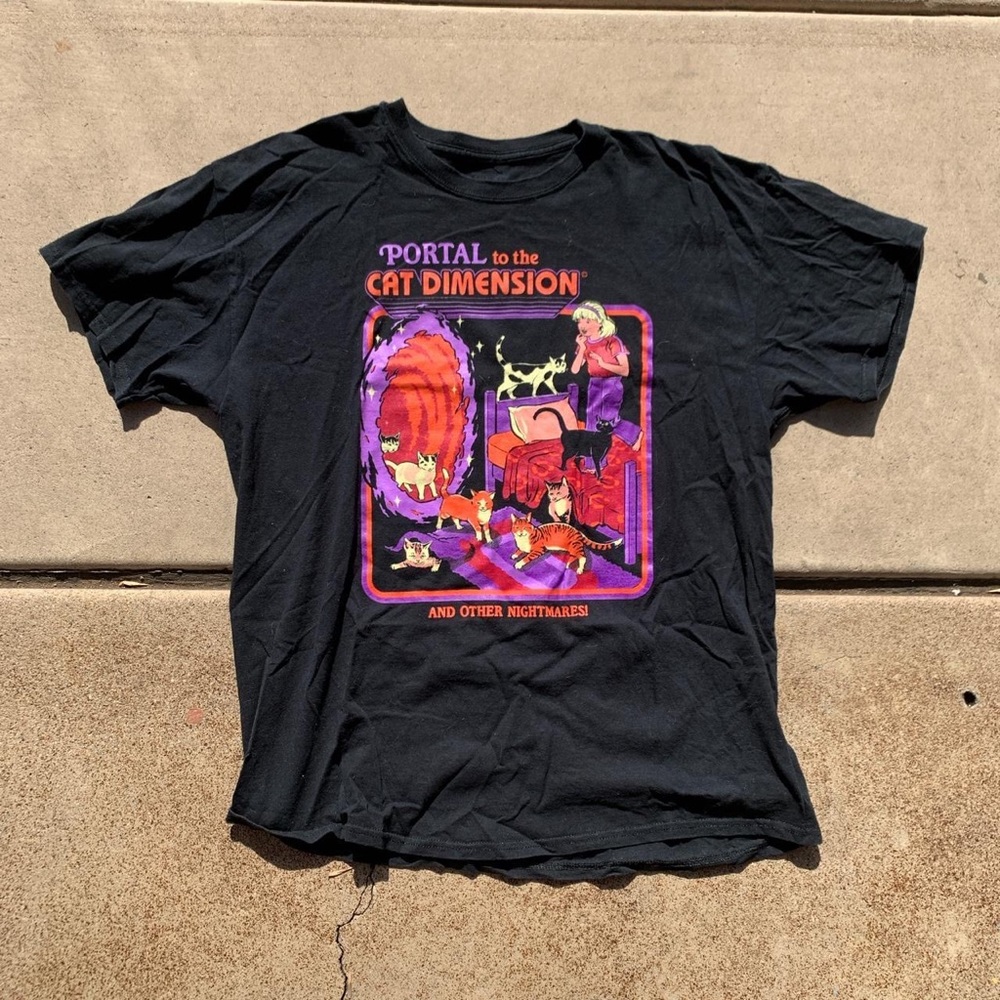 Cat portal tee